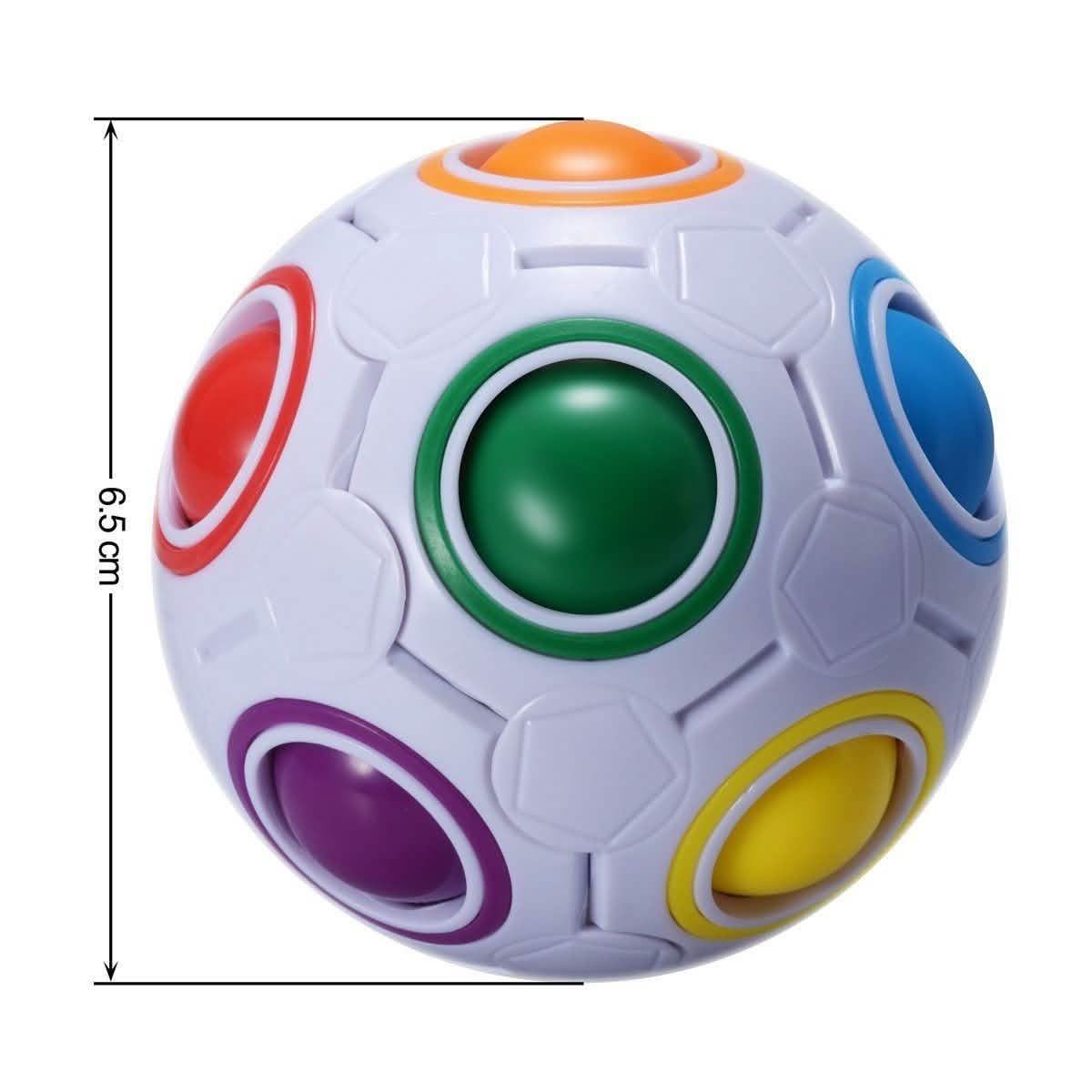 4-Pack: Magic Rainbow Ball Brain Teaser Puzzle Toy DailySale