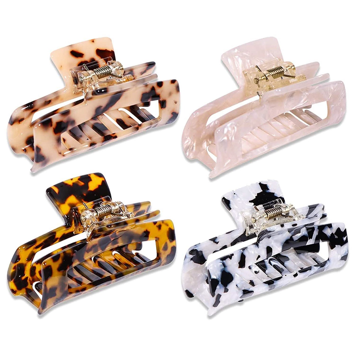 4-Pack: MagicSky Hair Claw Clips DailySale