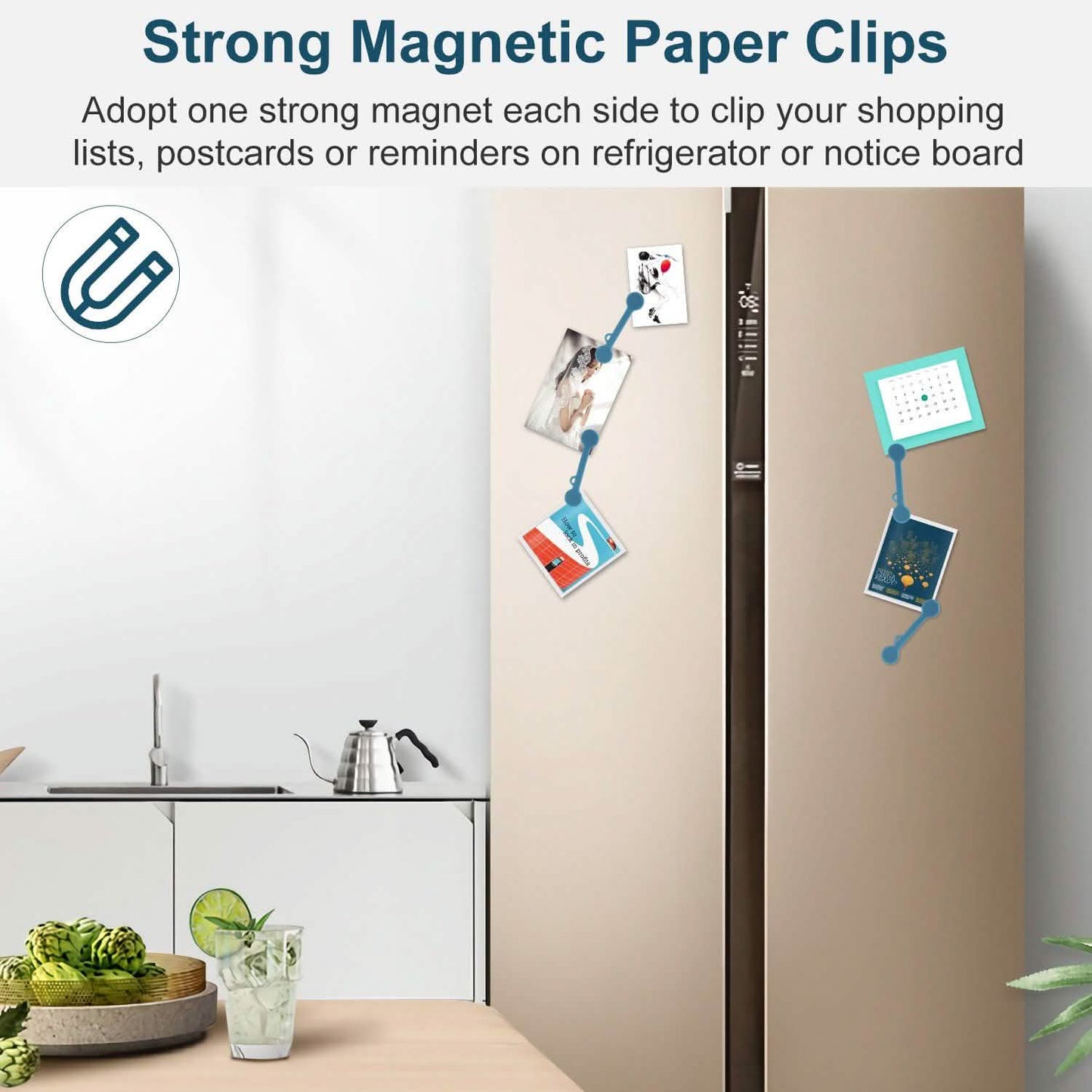 4-Pack: Magnetic Cable Clips Magnet DailySale