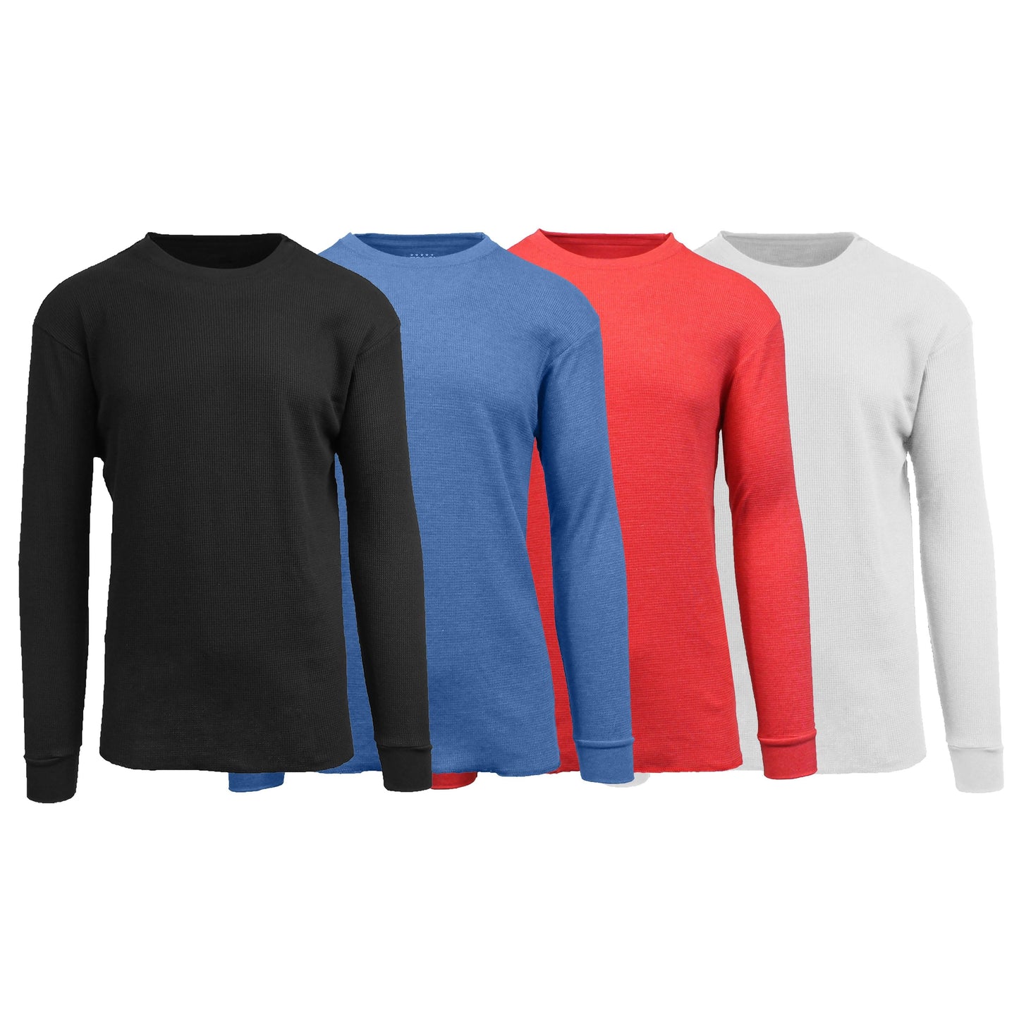 4-Pack: Men's Waffle-Knit Thermal Shirts DailySale