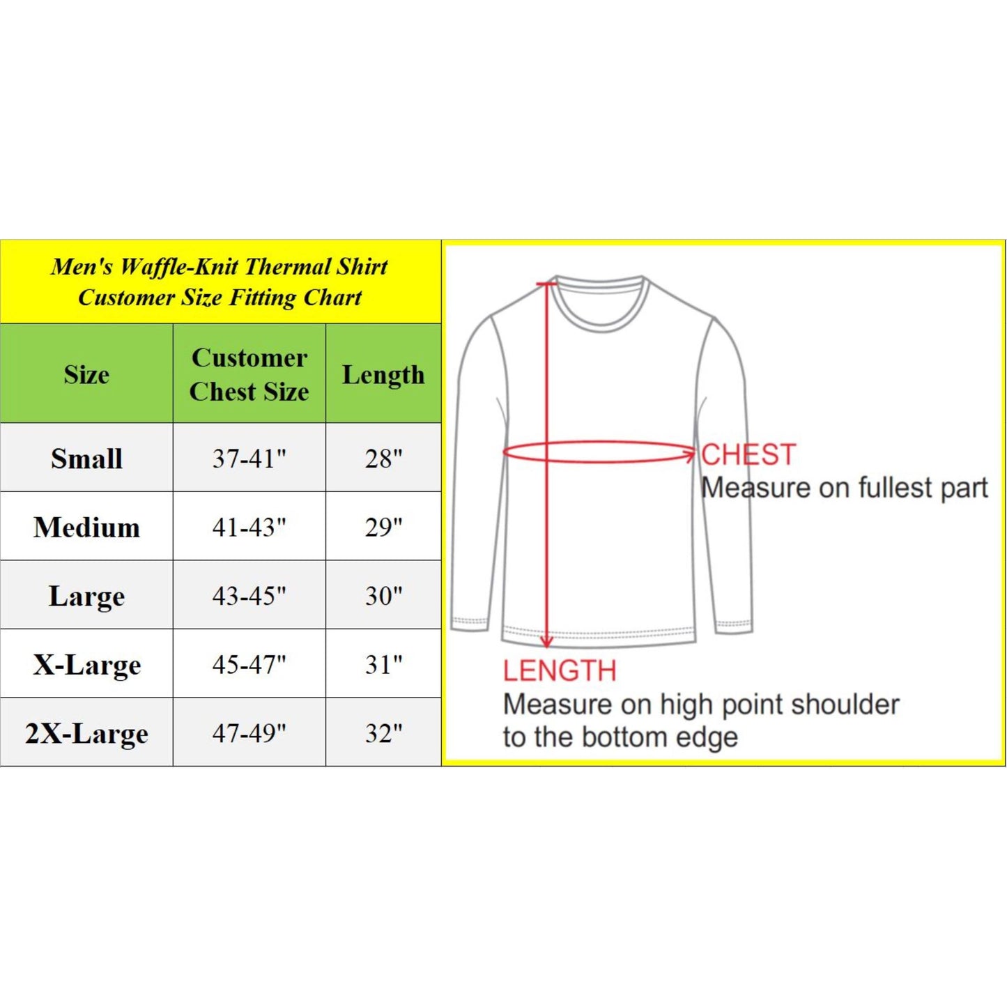 4-Pack: Men's Waffle-Knit Thermal Shirts DailySale