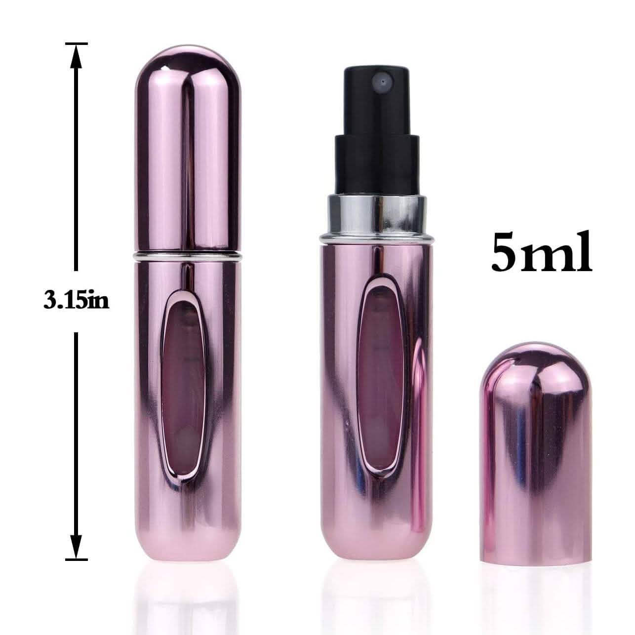 12-Pack: Portable Mini Refillable Perfume Atomizer Bottle DailySale
