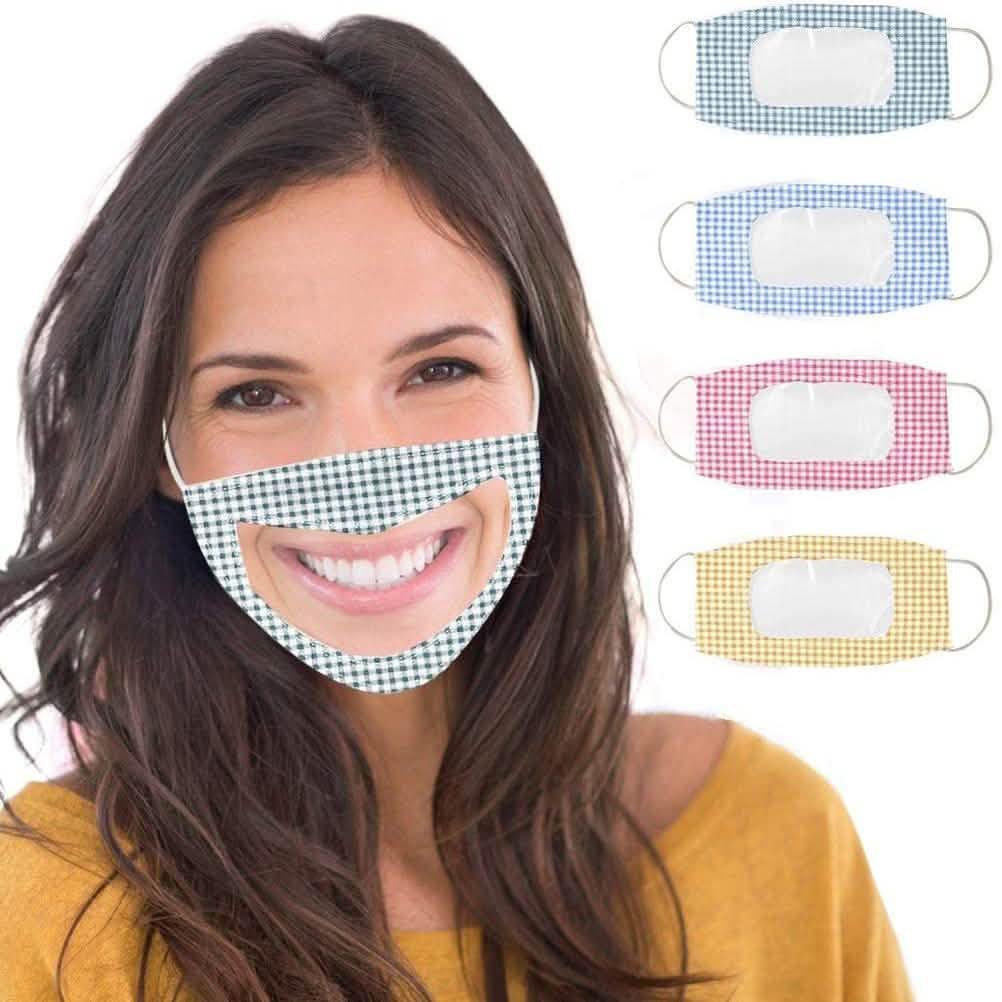 4-Pack: Reusable Anti Dust Unisex Smile Mouth Face Mask DailySale