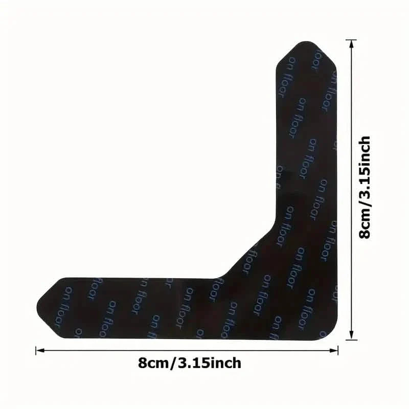 4-Pack: Reusable Non-Slip Carpet Rug Stickers DailySale