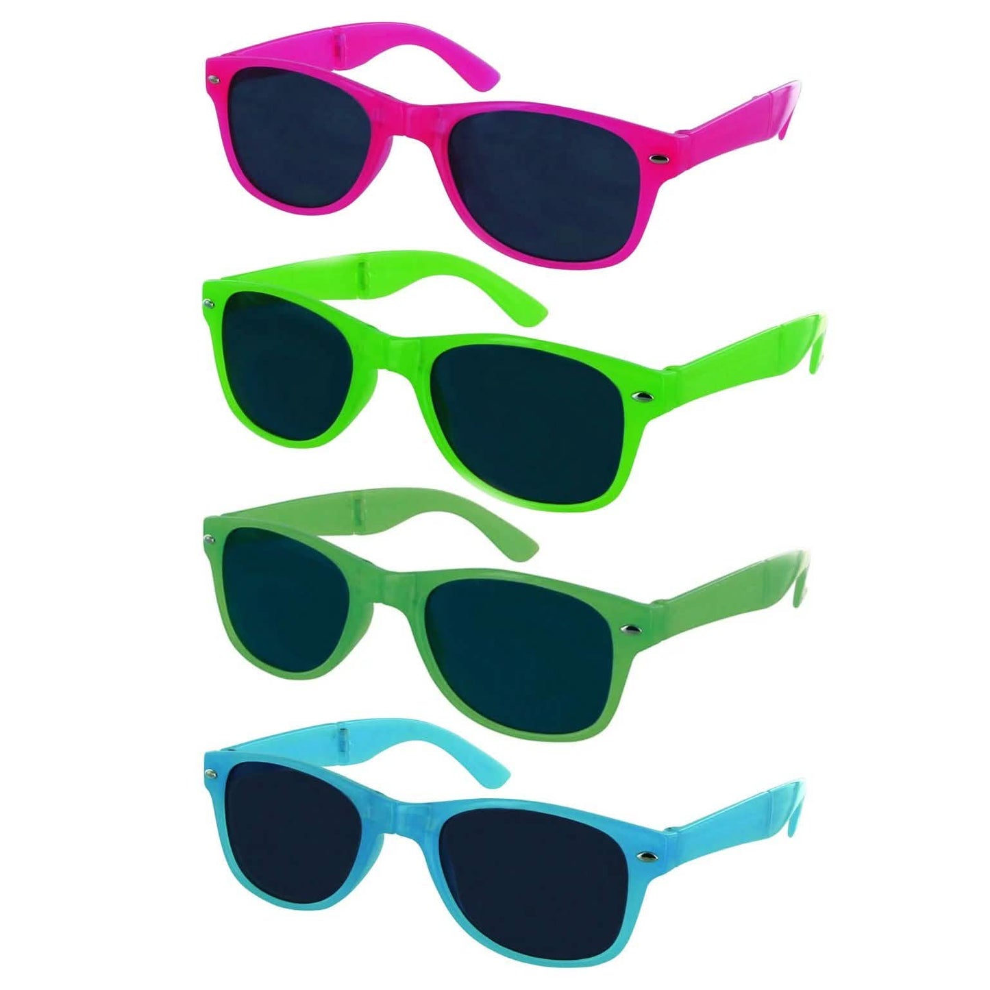 4-Pack: Sizzle Shades Kids' Foldable Sunglasses DailySale