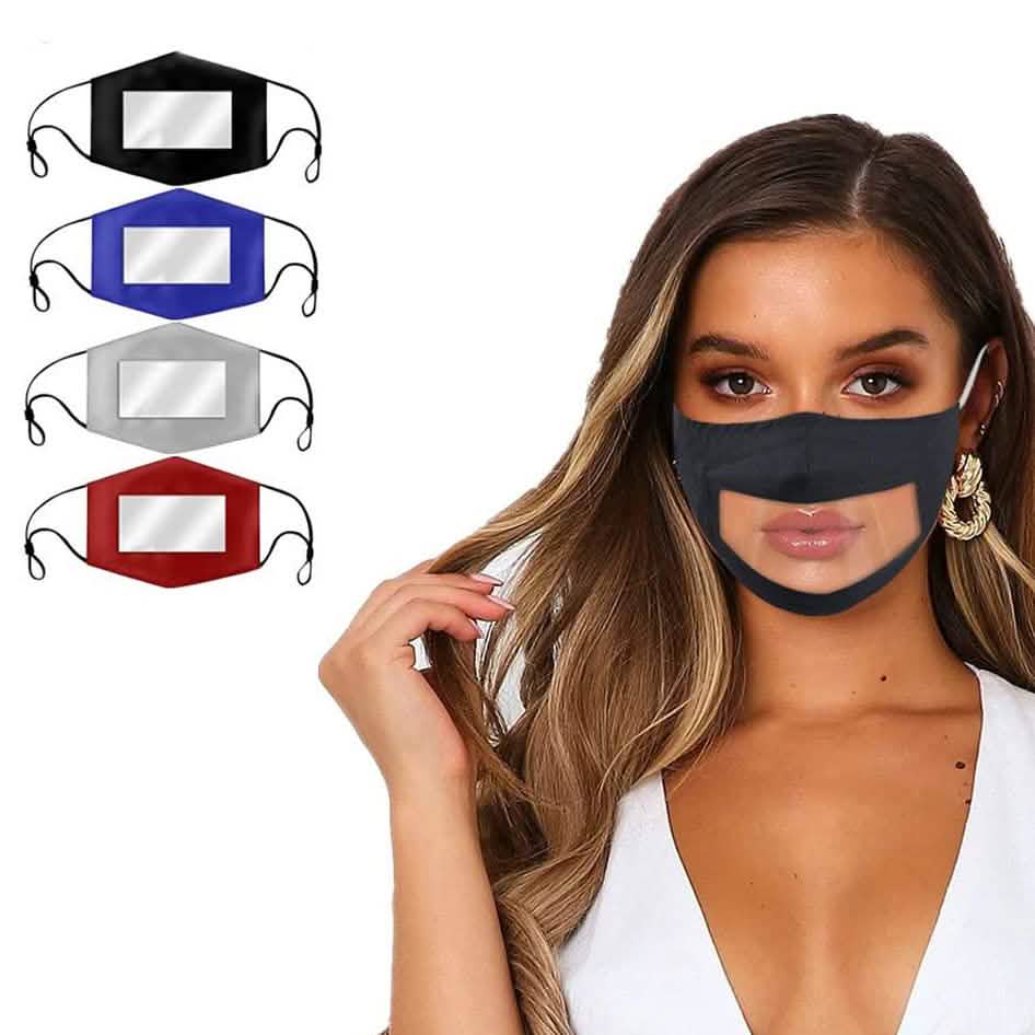4-Pack: Smile Communicator Face Mask DailySale