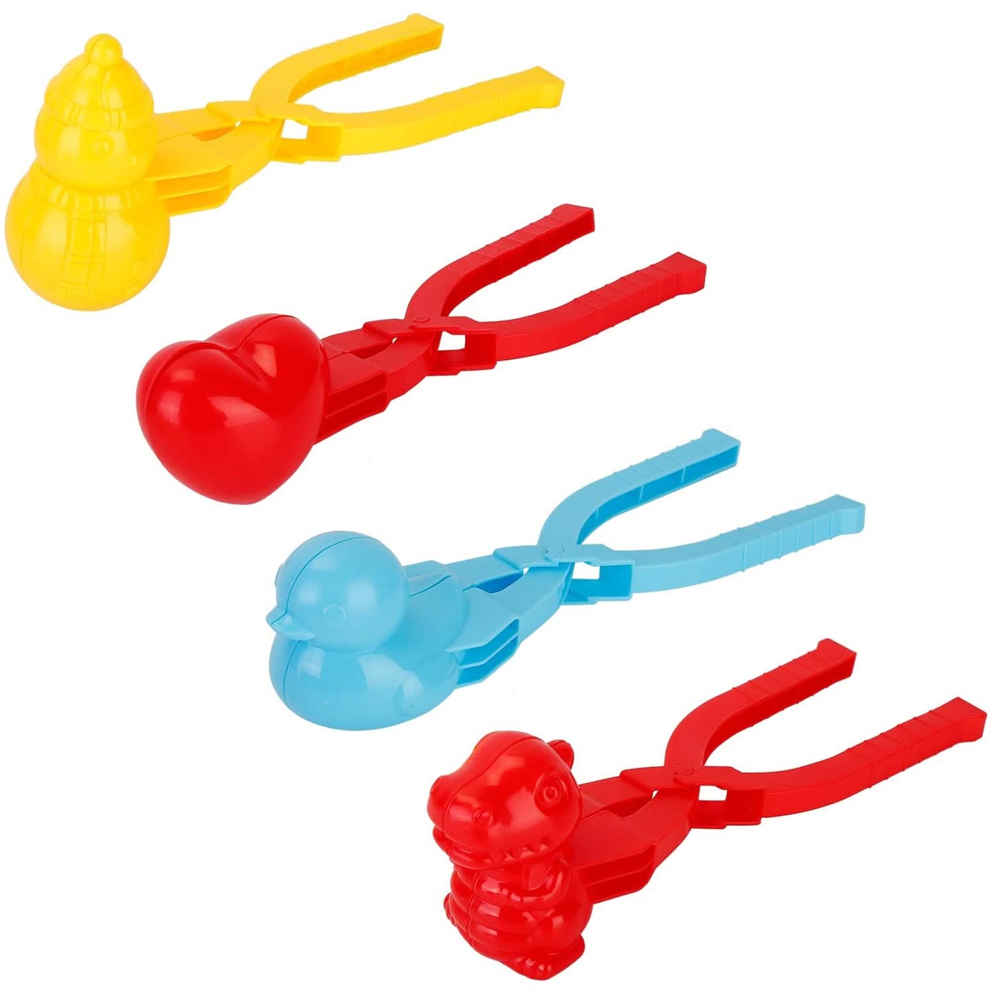 4-Pack: Snowball Makers Set Clip Snow Molds DailySale