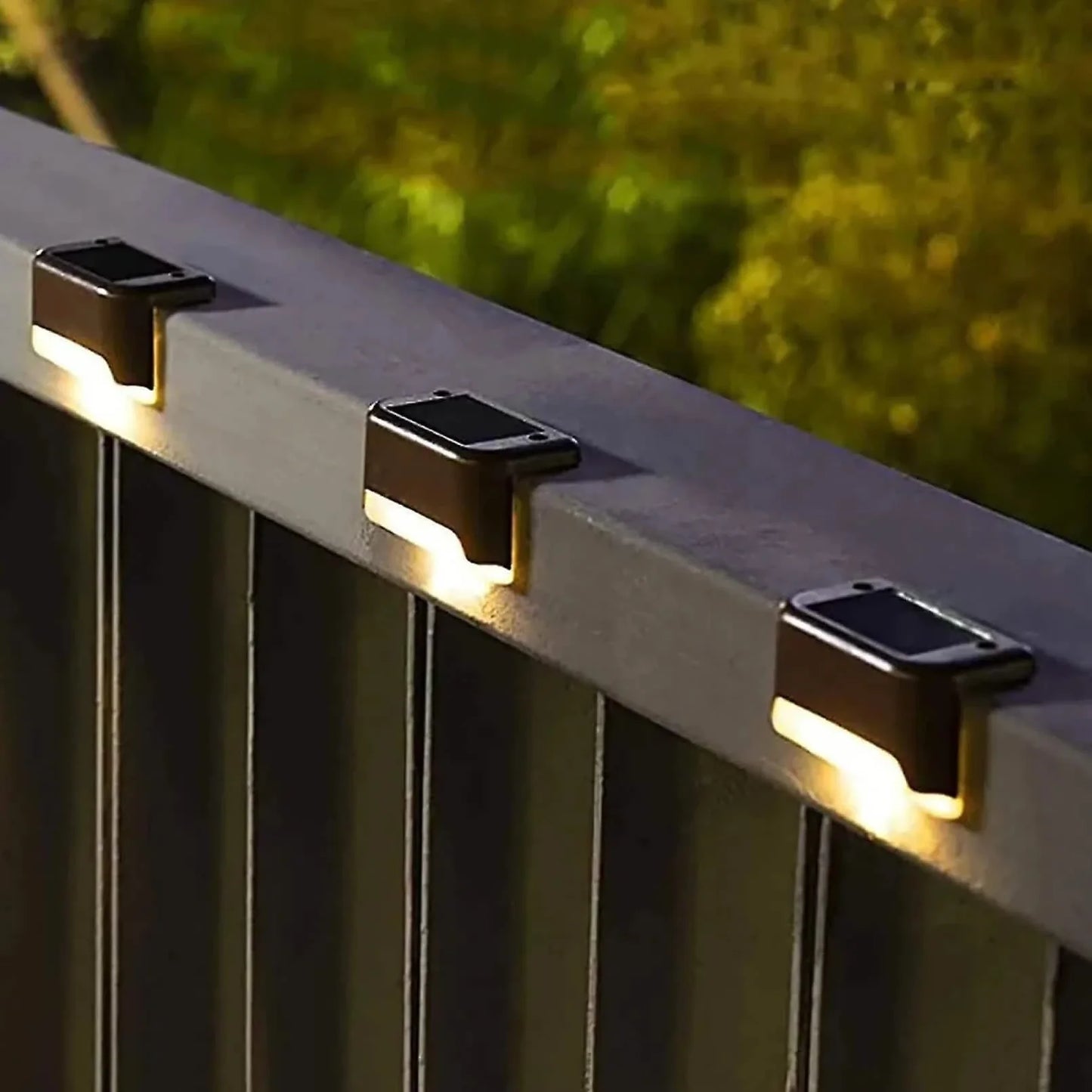 4-Pack: Solar Outdoor Garden Deck Lights DailySale
