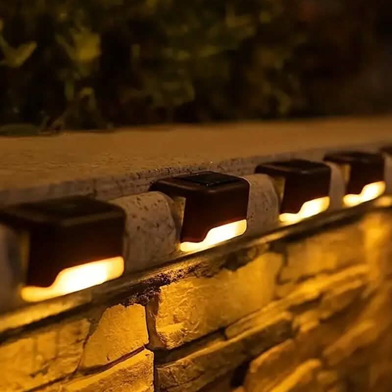 4-Pack: Solar Outdoor Garden Deck Lights DailySale