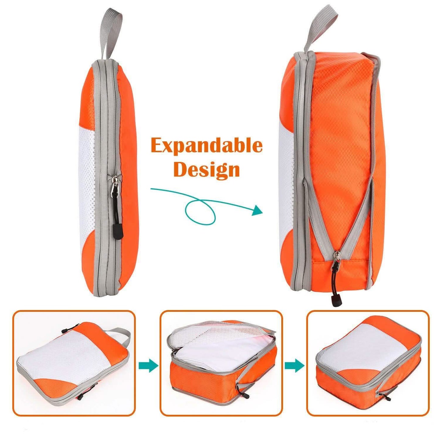 4-Pack: Travel Suitcase Storage Bag Set DailySale