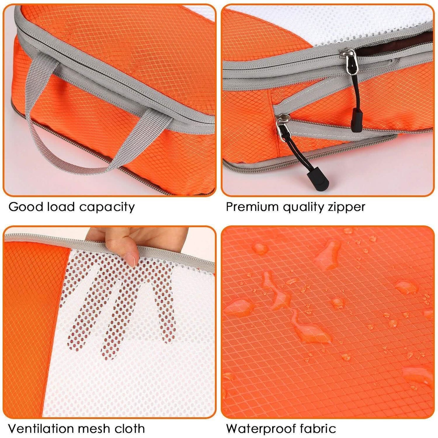 4-Pack: Travel Suitcase Storage Bag Set DailySale