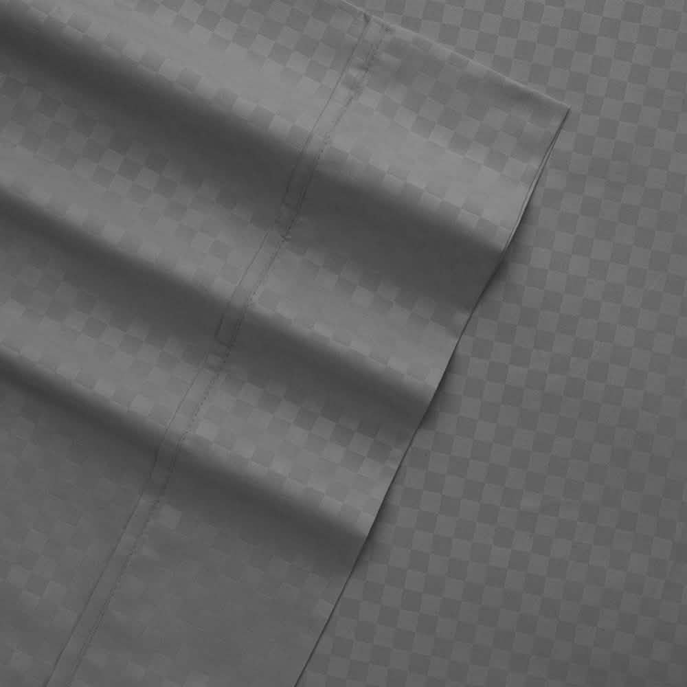 4-Piece: Checkered Embossed Sheet Set DailySale