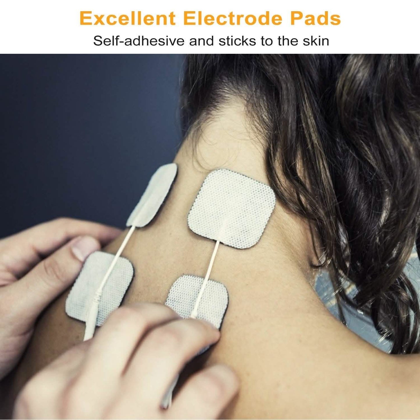 4-Piece: Reusable Self-Adhesive Replacement Electrode Pads DailySale