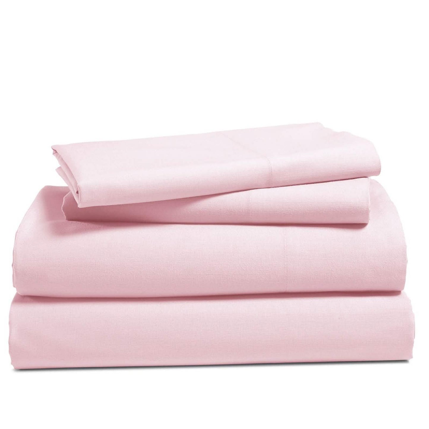 4-Piece Set: 100% Cotton Super Soft Solid Sheet DailySale