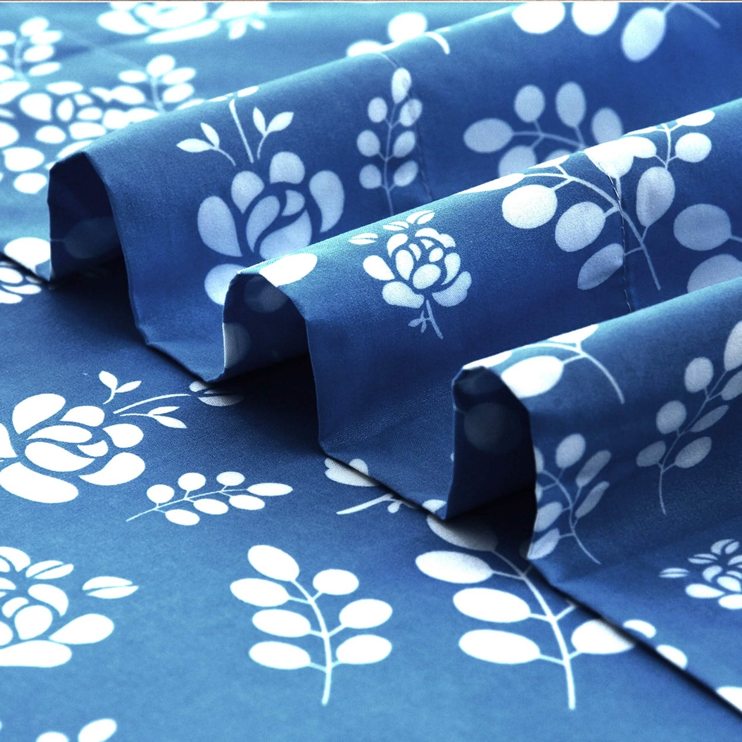 4-Piece Set: Floral Sheets Set Hypoallergenic Microfiber Ultra Soft Bed Sheets DailySale