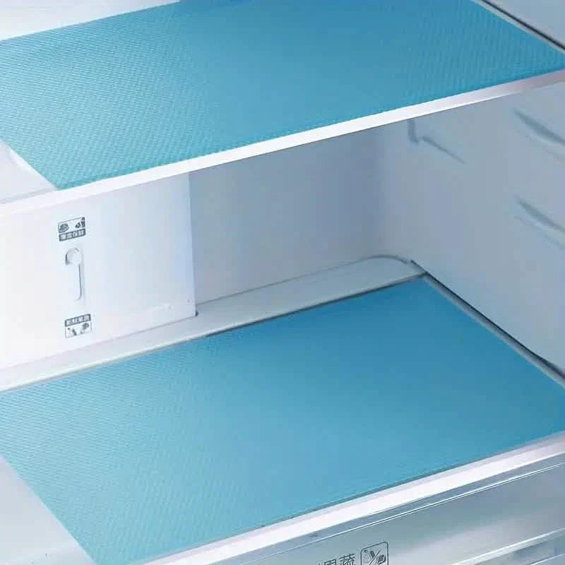 4-Piece Set: High-Quality Refrigerator Liners - Customizable Cabinet Mats DailySale
