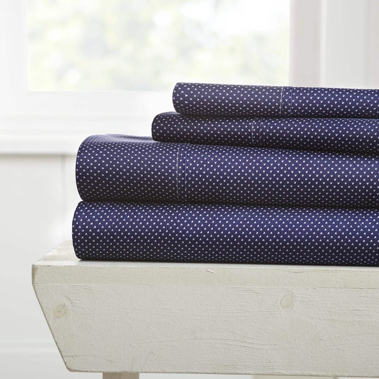 4-Piece Set: My Heart Patterned Sheet Set DailySale