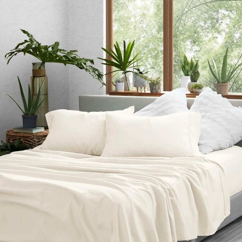 4-Piece: Solid Sheet Set DailySale