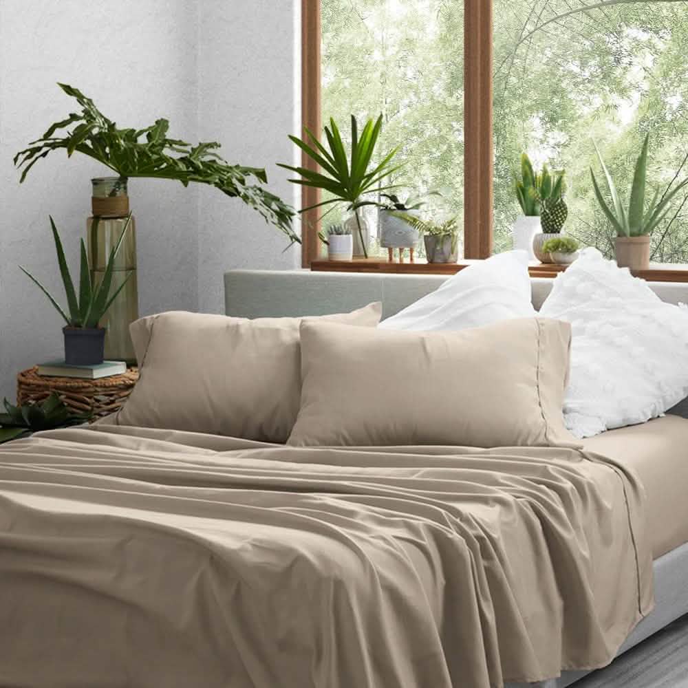 4-Piece: Solid Sheet Set DailySale