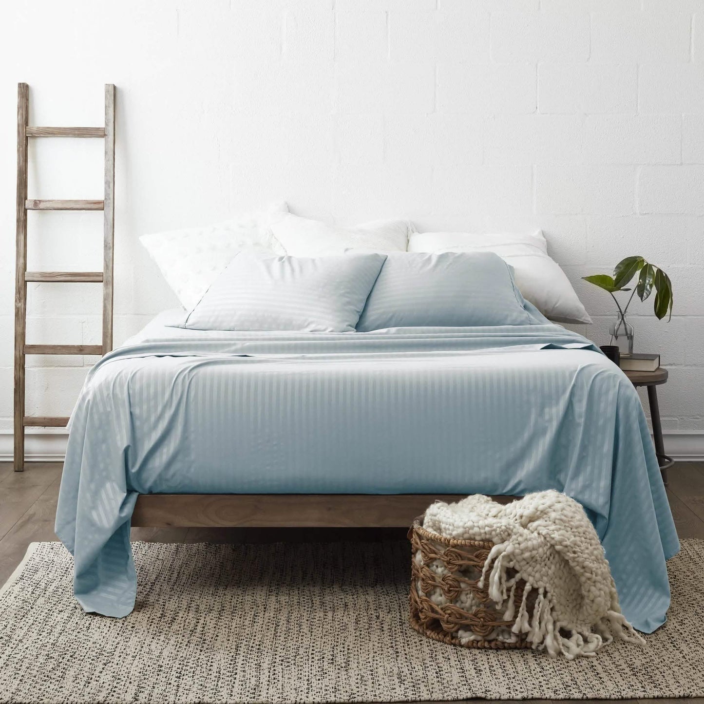 4-Piece Striped Embossed Sheet Set DailySale