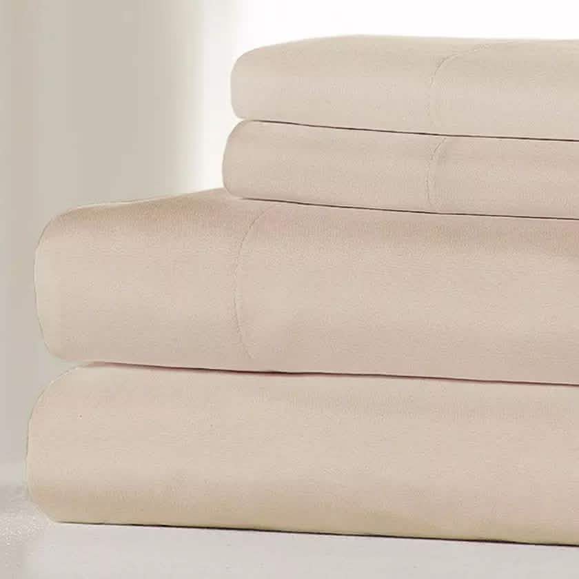 4-Piece: Super Soft Triple Brushed Microfiber Sheet Set DailySale