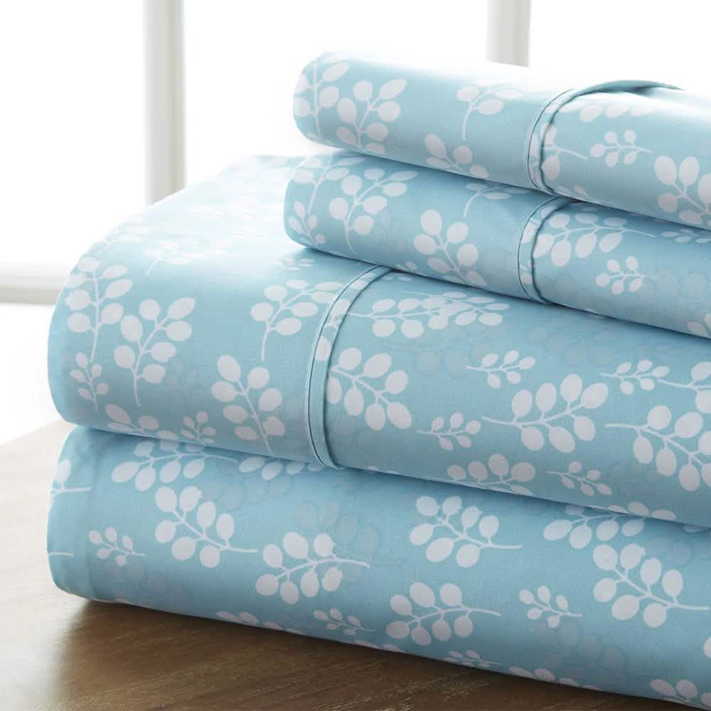 4-Piece: Wheatfield Patterned Sheet Set DailySale