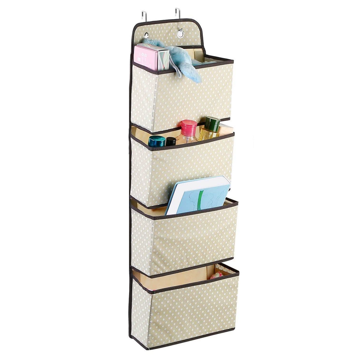 4-Pockets Wall Mount Closet Storage Organizer DailySale