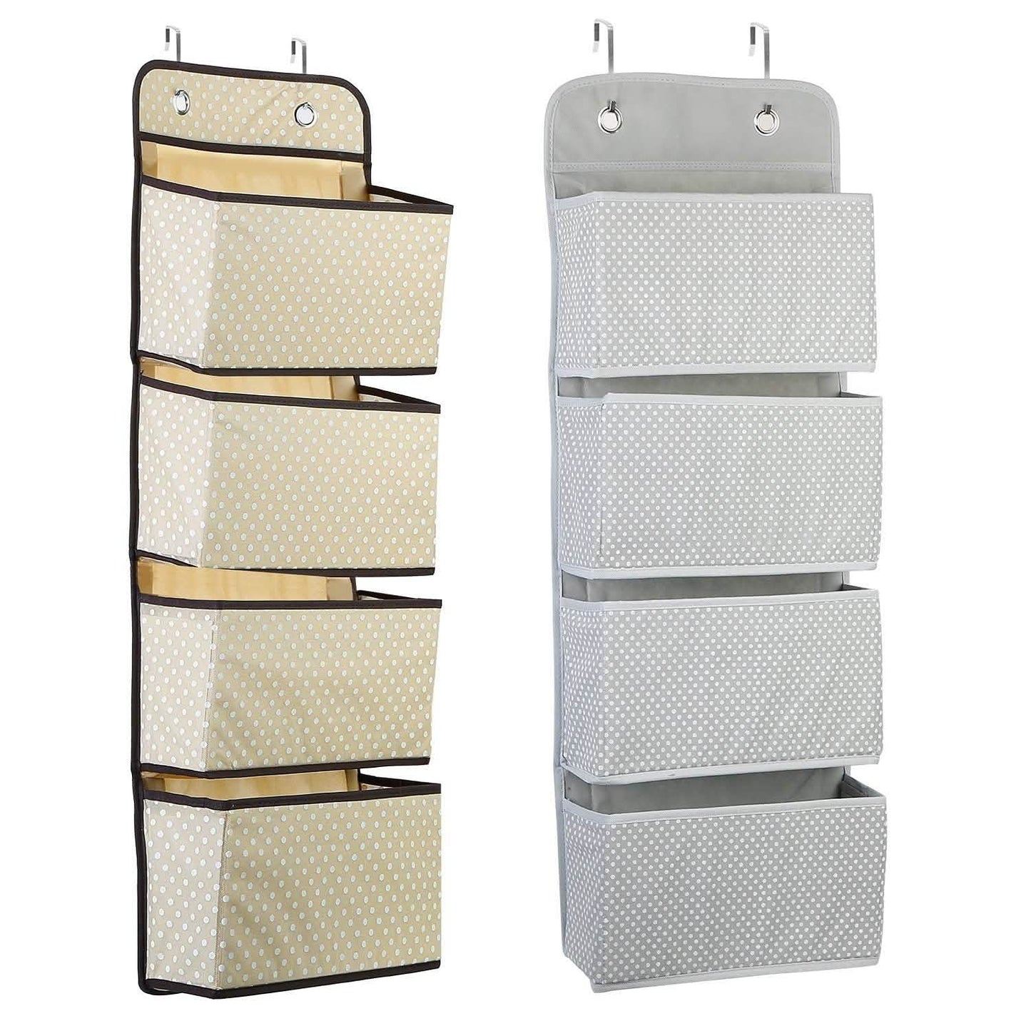 4-Pockets Wall Mount Closet Storage Organizer DailySale