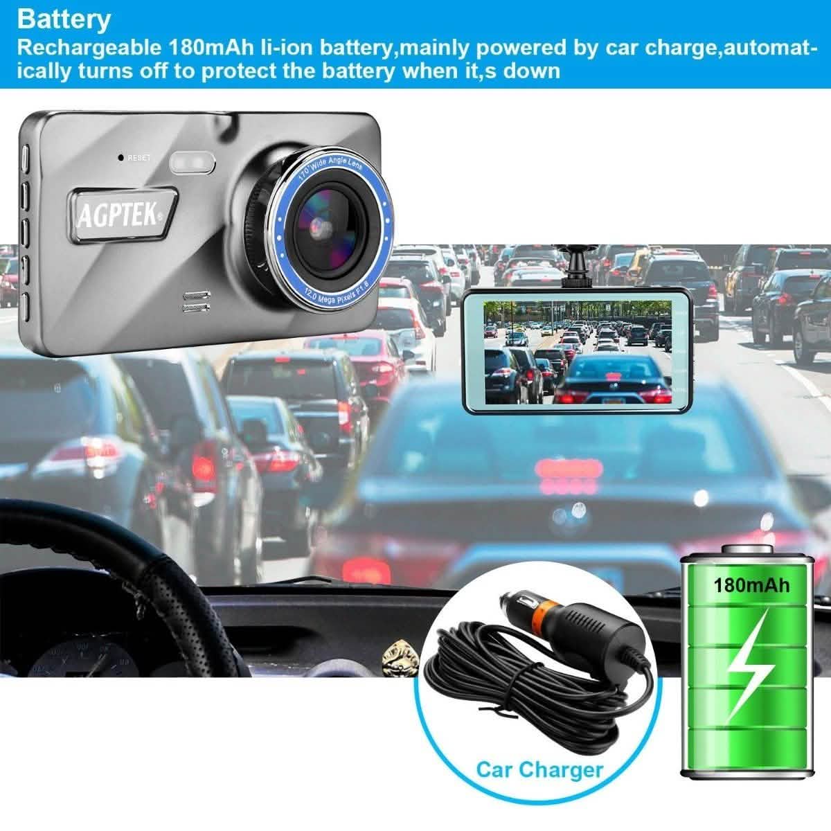 4" Vehicle 1080P Car Dashboard DVR Camera Video Recorder G-Sensor Dash Cam DailySale