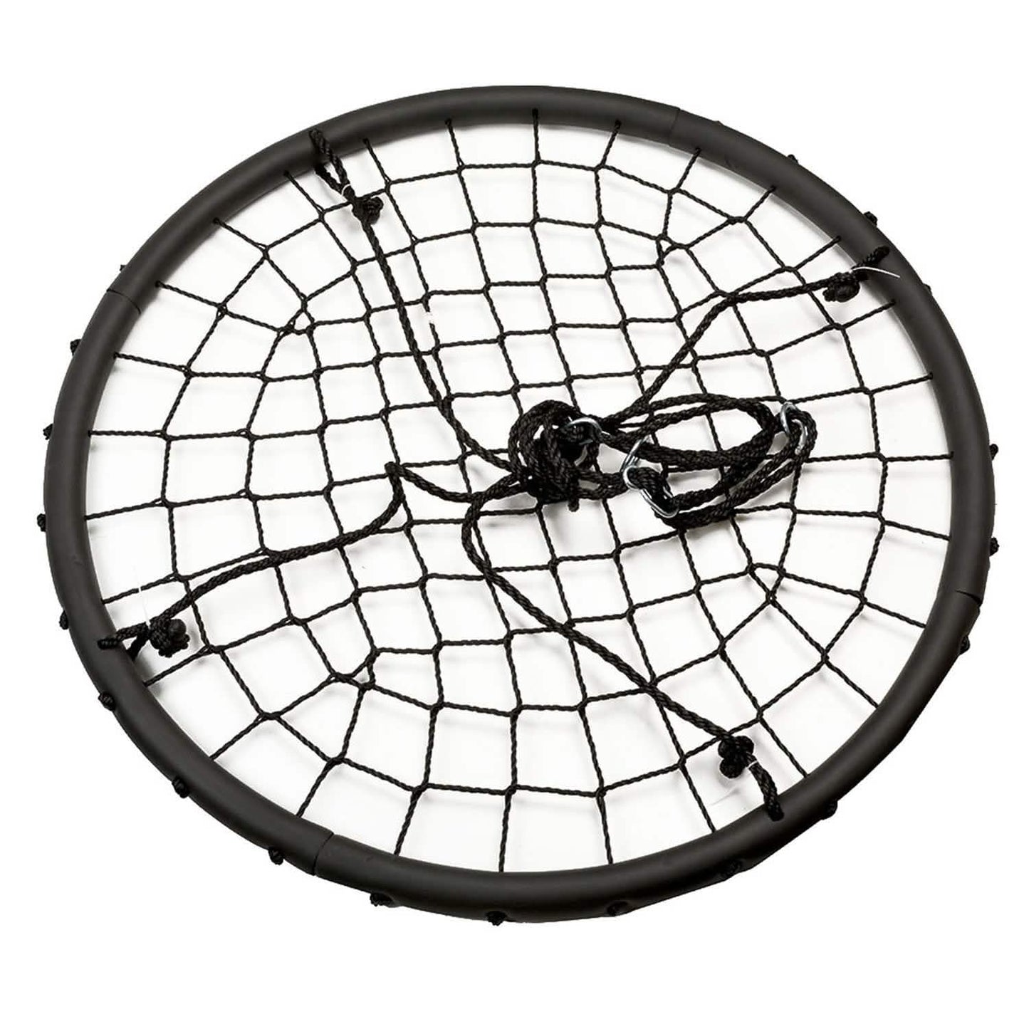 40" Disc Swings Seat Flying Saucer Tree Rope Web Net DailySale