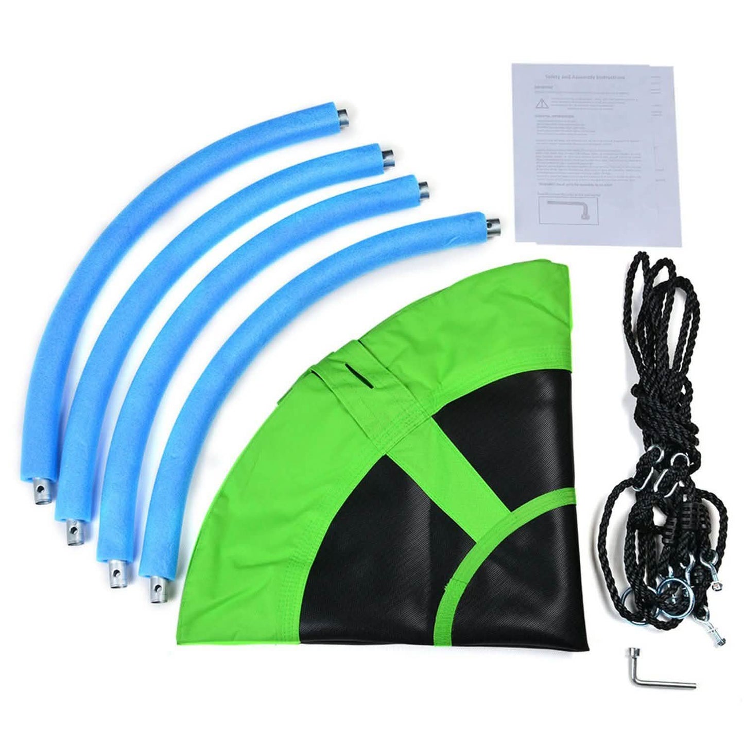 40" Flying Saucer Tree Swing Chair Kids Round Hanging Rope Seat DailySale