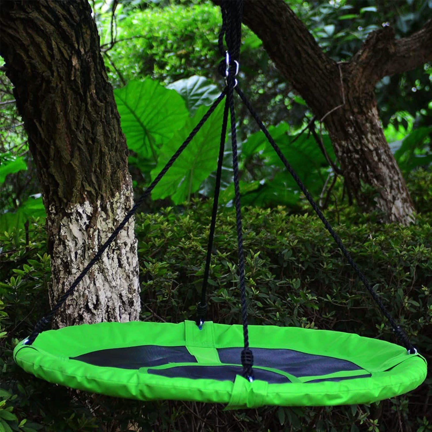 40" Flying Saucer Tree Swing Chair Kids Round Hanging Rope Seat DailySale