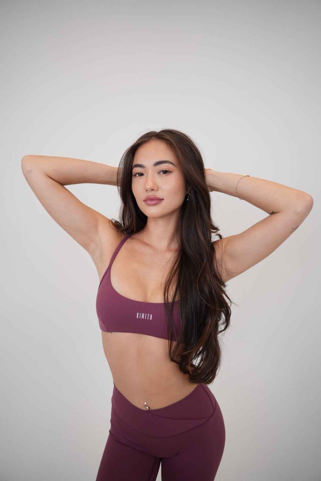 My Time Is Divine Plum Sculpt V-Waist Legging