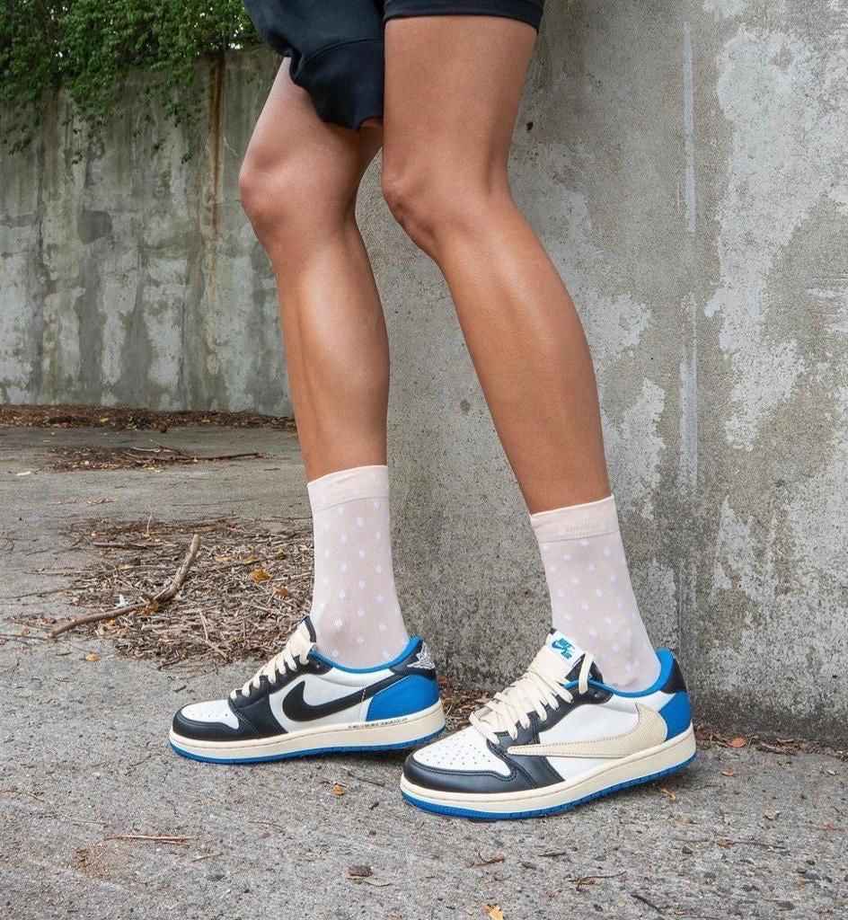 Custom Fragment x Travis Scott x Air Jordan 1 Low DM7866 140 SneakerNational