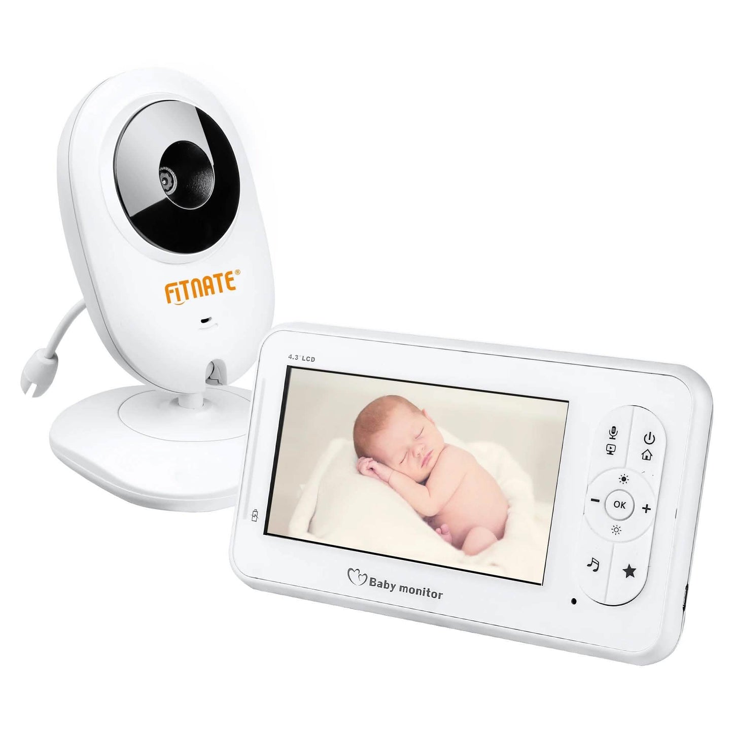 4.3" Baby Monitor 2.4Ghz Wireless Camera Video 2-Way Talk DailySale