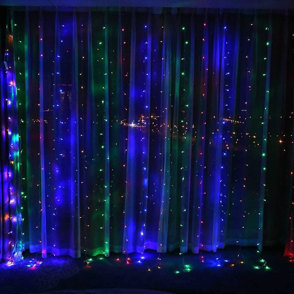 448 LED RGB Multi-color Waterproof String Fairy Curtain Lights DailySale