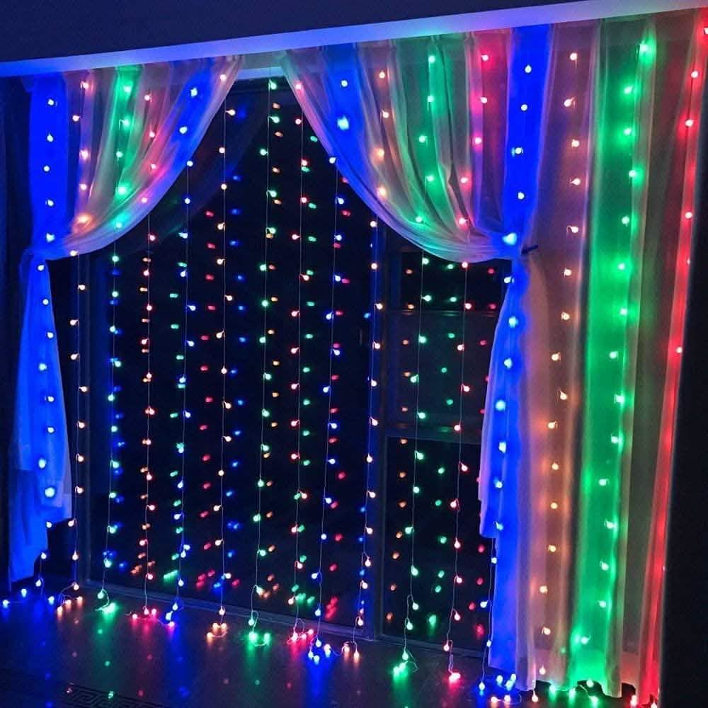 448 LED RGB Multi-color Waterproof String Fairy Curtain Lights DailySale