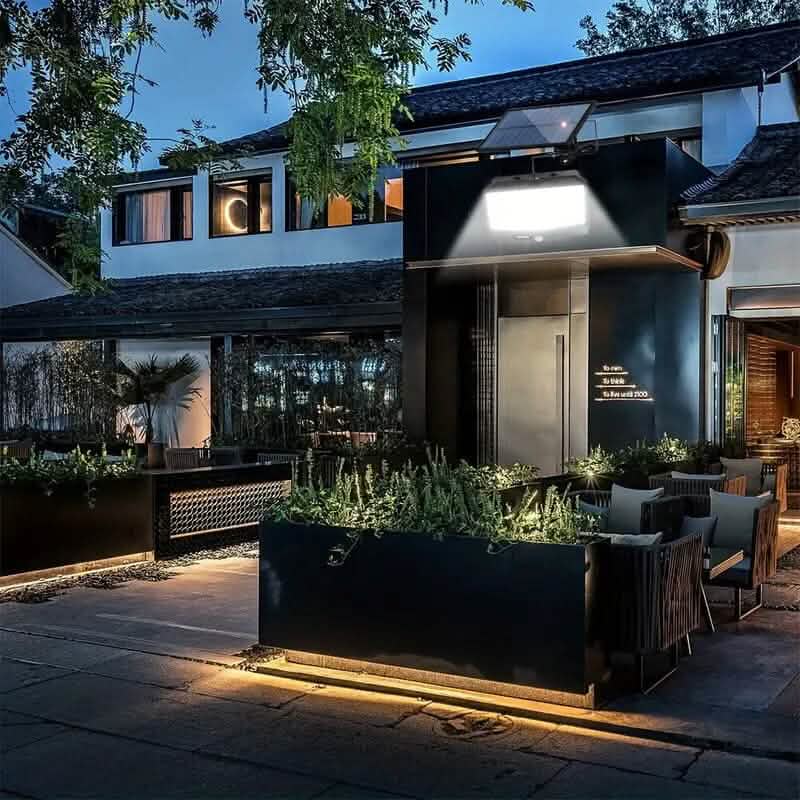 468 LED Solar Motion Sensor Security Outdoor Light DailySale