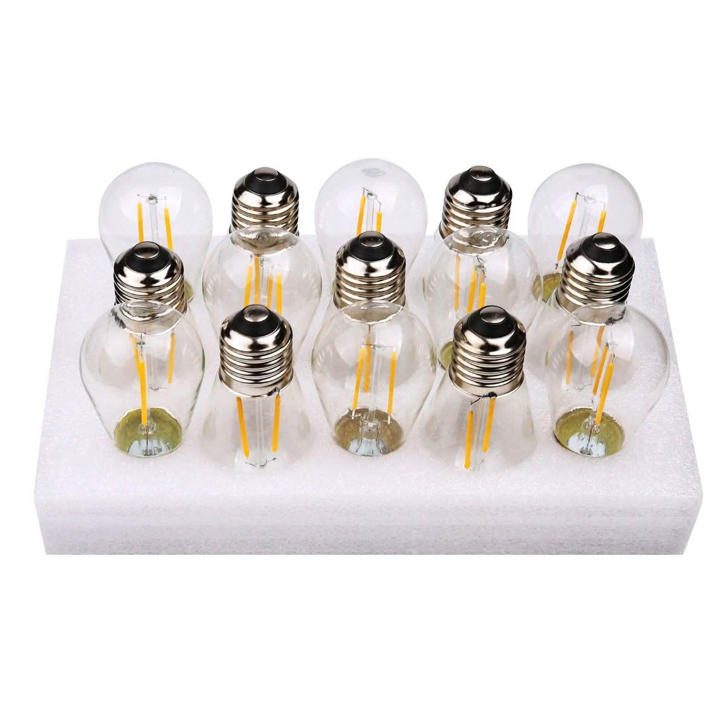48 Ft. LED String Lights Outdoor Commercial Grade Waterproof Bulbs DailySale