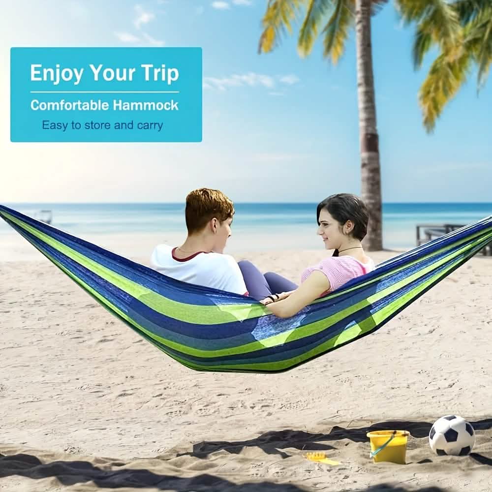 Portable Hammock – Anti-Roll, Lightweight, Easy Setup DailySale