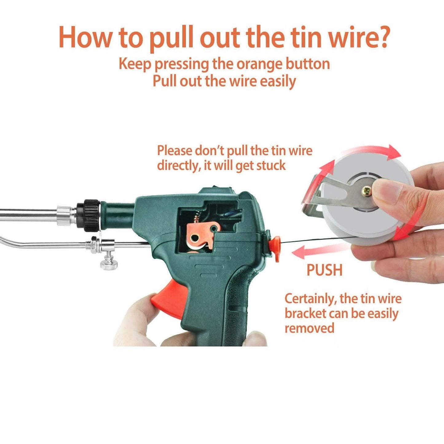 5-in-1 Automatic Hand-Held Soldering Iron Gun Kit DailySale