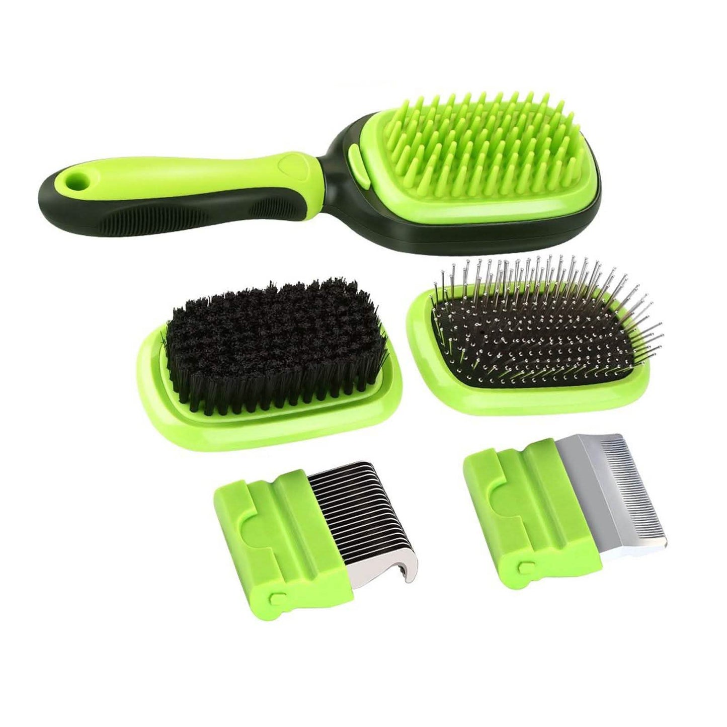 5-in-1 Pet Brush Set Pet Grooming Shedding Massage Combs DailySale