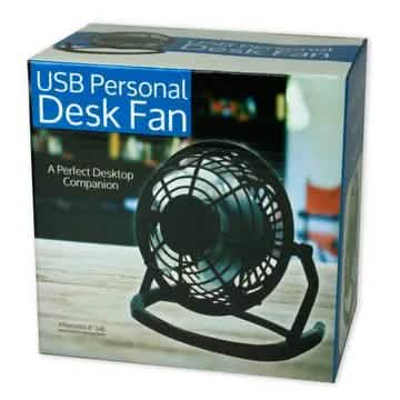 5-Inch USB Personal Desk Fan DailySale