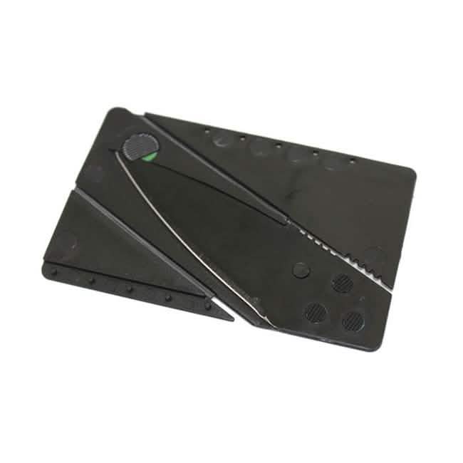 10-Pack: Outdoor Cardsharp Credit Card Safety Tool Folding Knife Sharp Blade DailySale