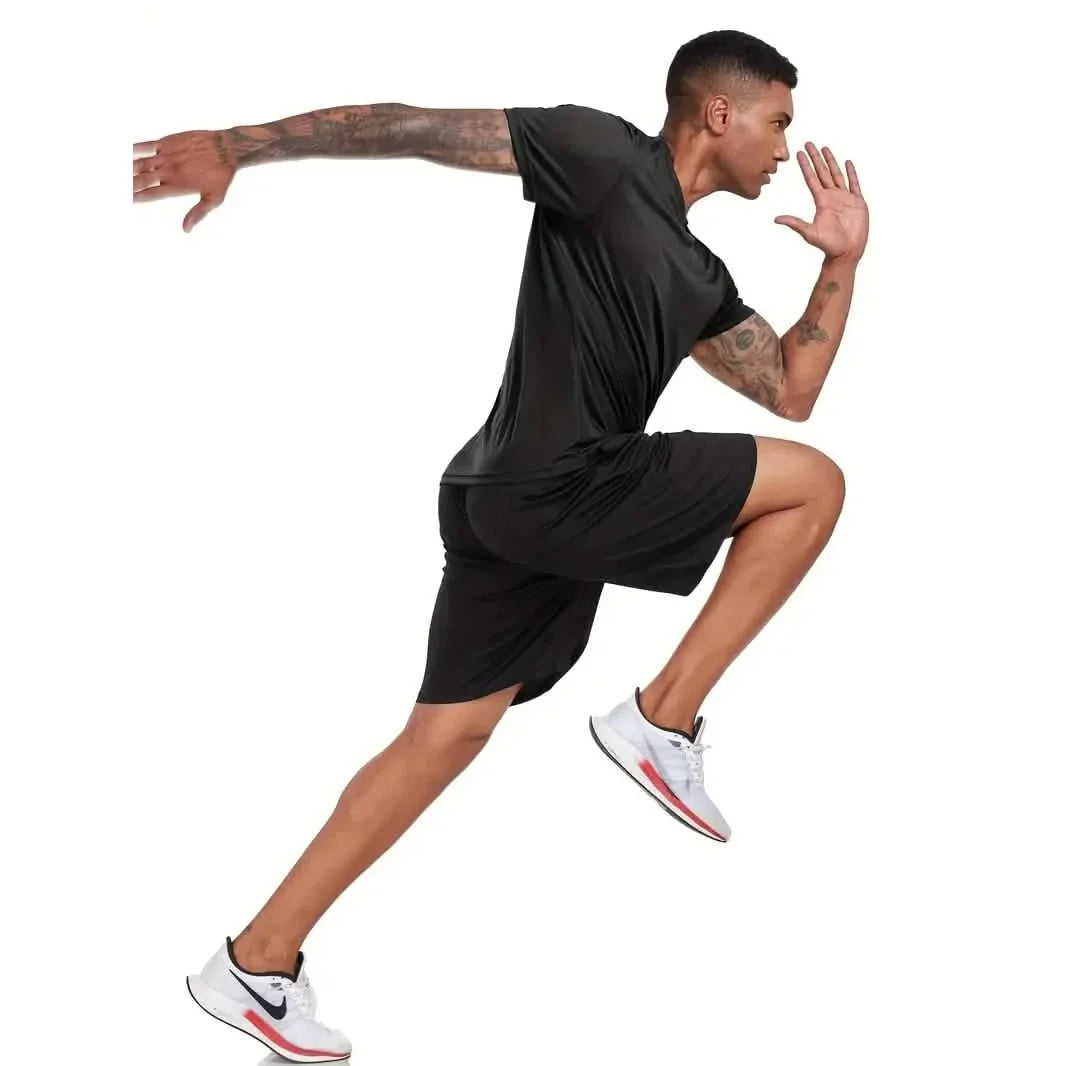 5-Pack: Quick Dry Men's T-Shirts Sport Short Sleeve DailySale