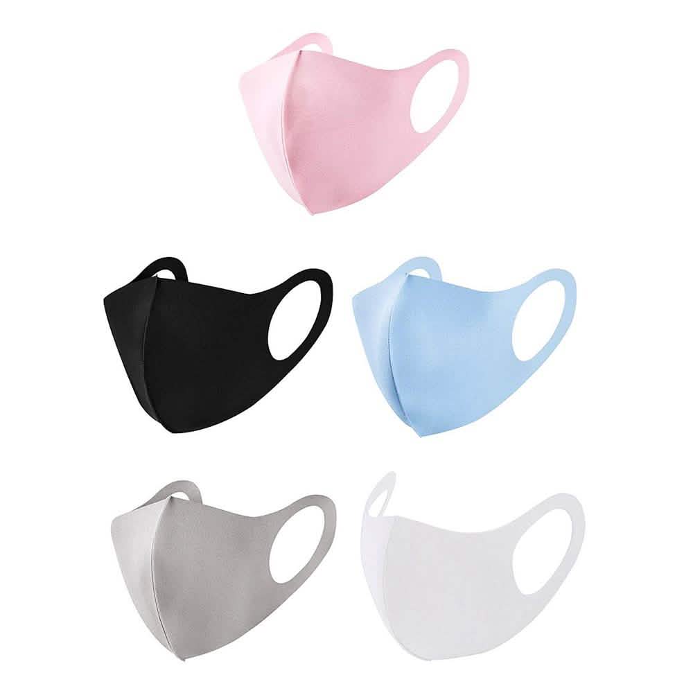 5-Pack: Reusable Fitted Face Mask DailySale