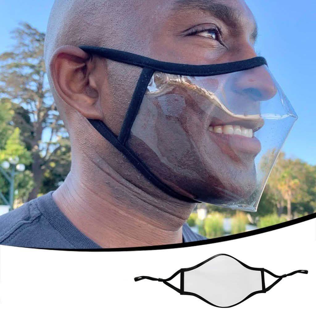 5-Pack: Transparent Face Masks DailySale