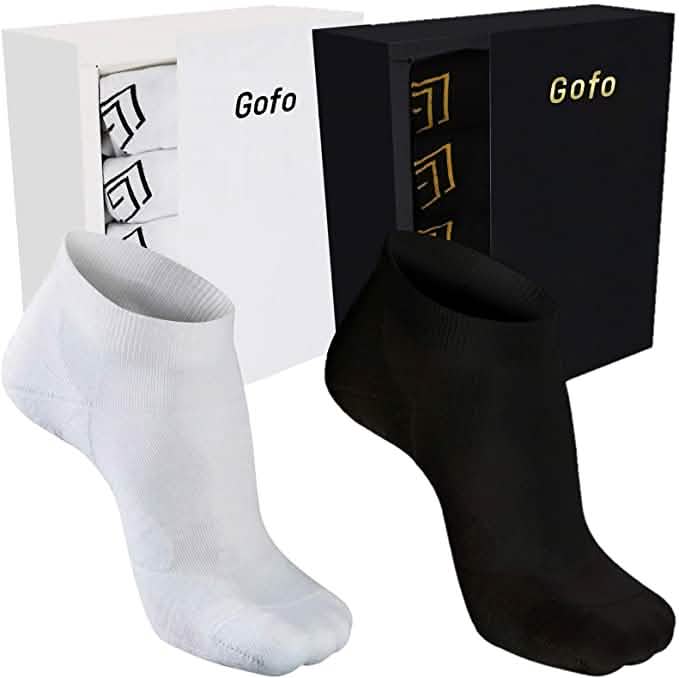 5-Pairs: No Show Bamboo Socks for Men DailySale