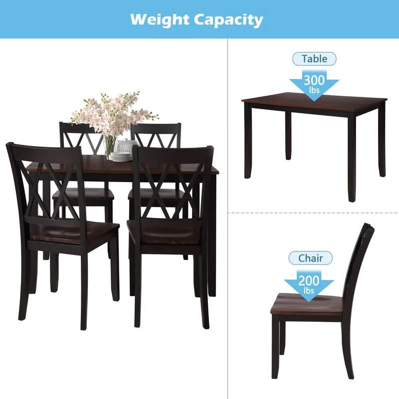 5-Piece: Dining Table Set DailySale