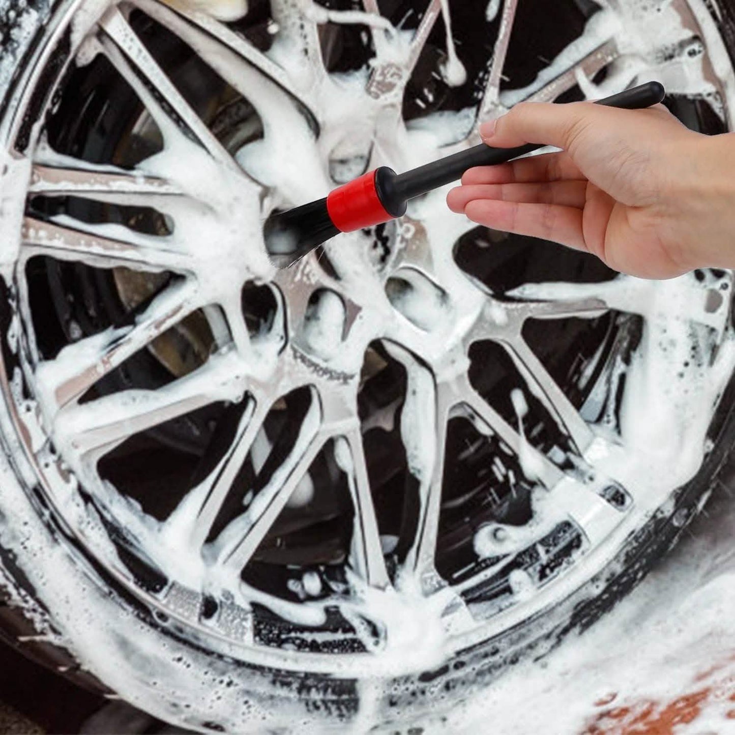 5-Pieces: Car Detailing Brush Set DailySale